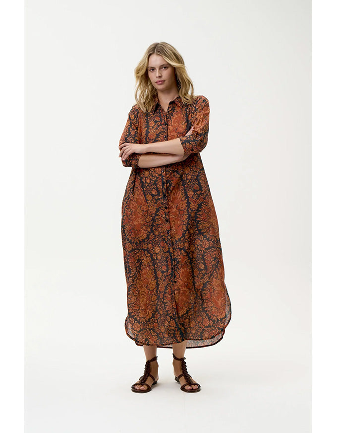 Daisy Dress Salina Cotton Topaz