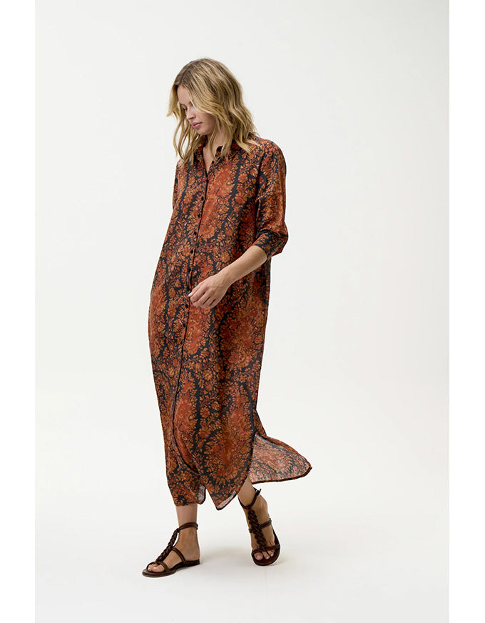 Daisy Dress Salina Cotton Topaz