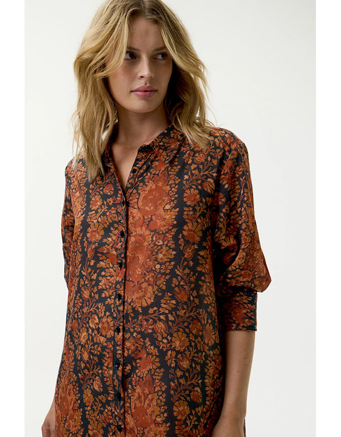 Daisy Dress Salina Cotton Topaz