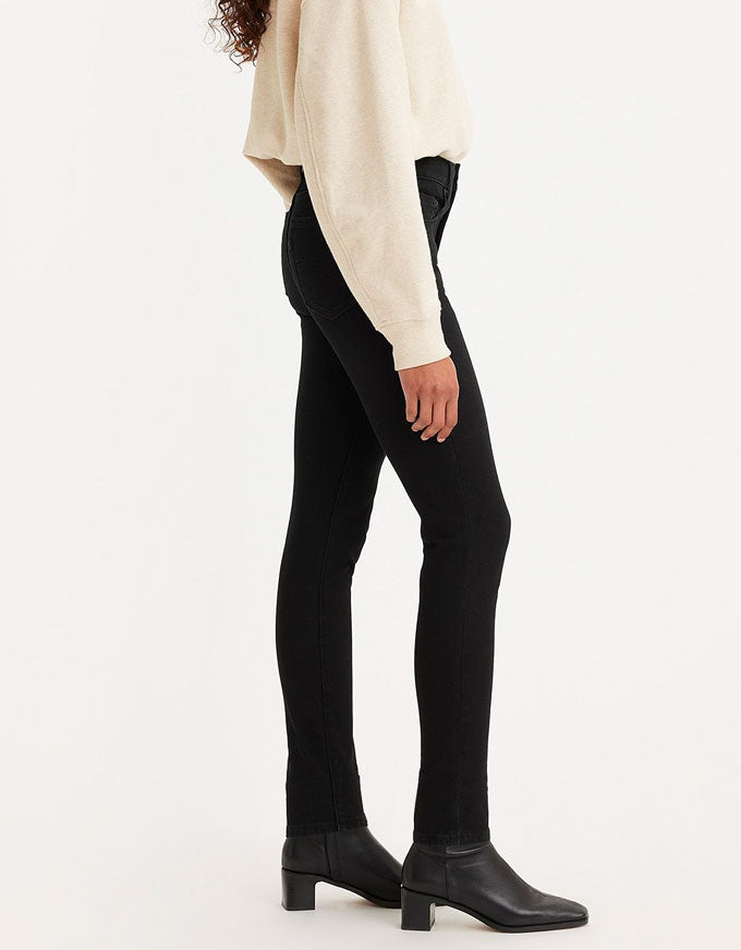 721 High Rise Skinny Ultra Black