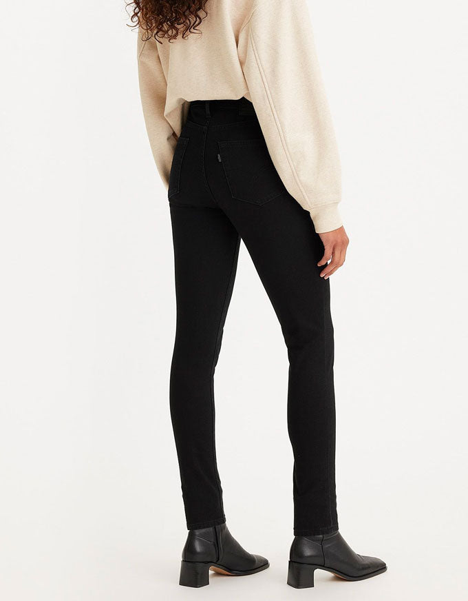 721 High Rise Skinny Ultra Black