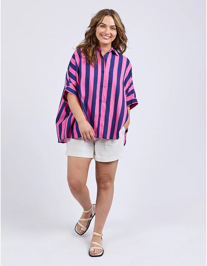 Palermo Stripe Shirt Blue/Pink