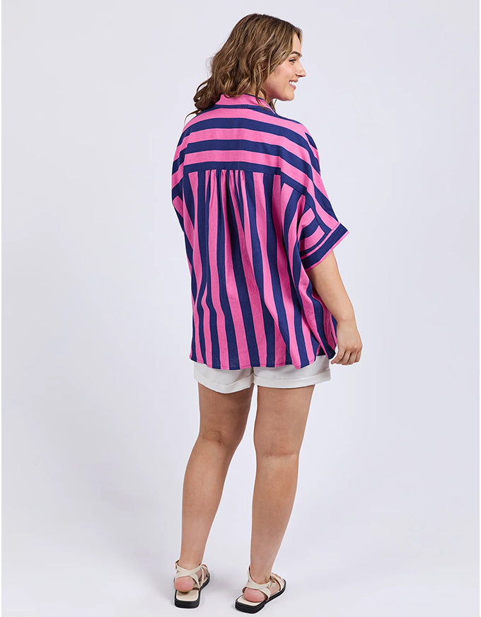 Palermo Stripe Shirt Blue/Pink