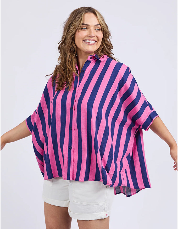 Palermo Stripe Shirt Blue/Pink