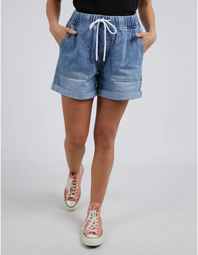 Emma Relaxed Denim Shorts