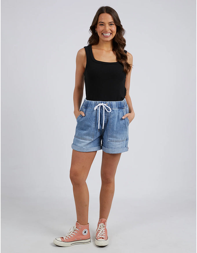 Emma Relaxed Denim Shorts