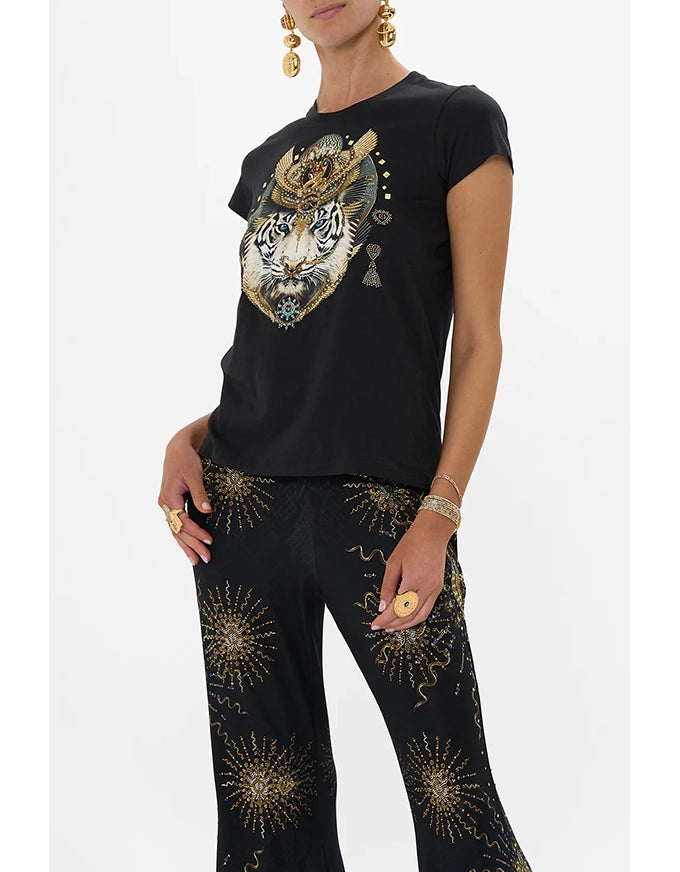 Slim Fit T-Shirt Call me Cleopatra