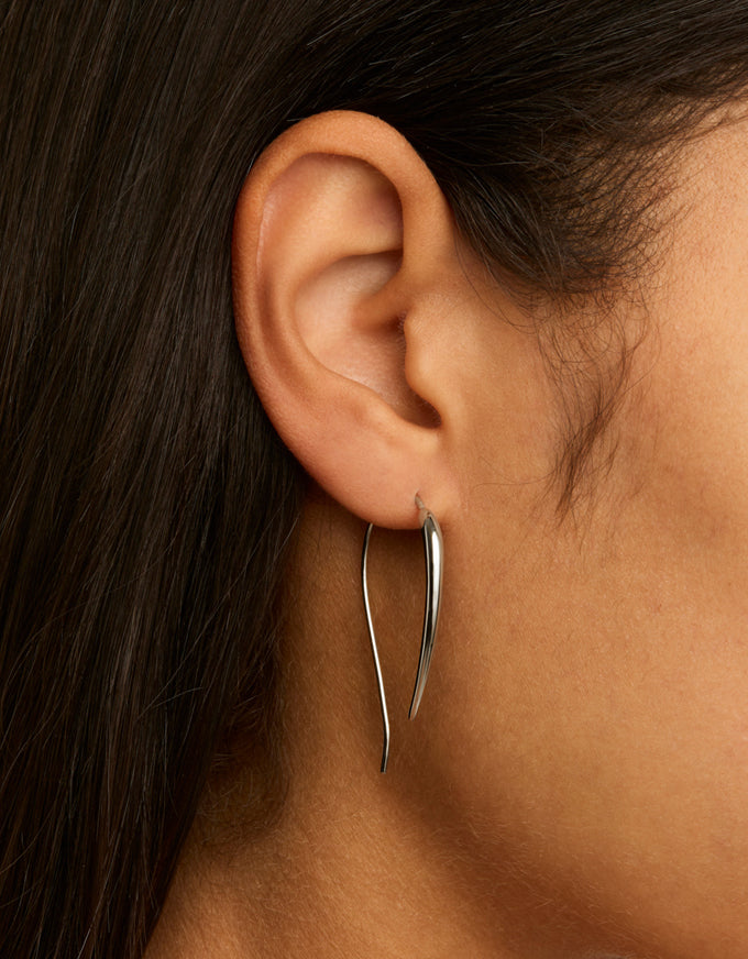 Chichilli Silver Earring