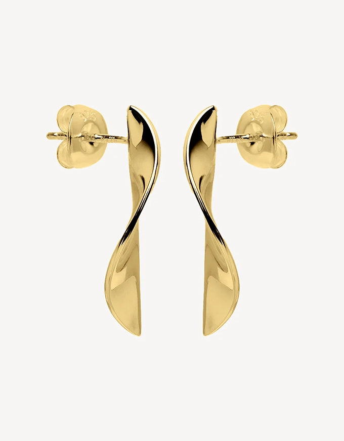 Ocean Trail Earrings Gold