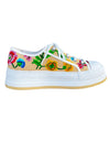 Gando Embroidered Floral Sneakers