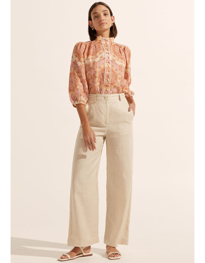 Herald Pant in Pebble