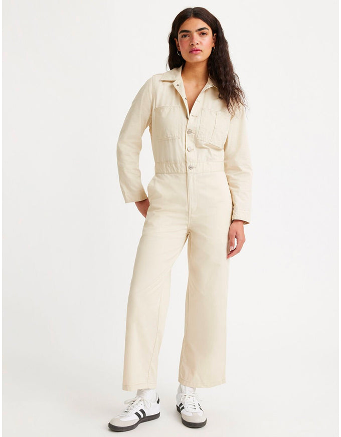 Iconic Jumpsuit Almond Milk