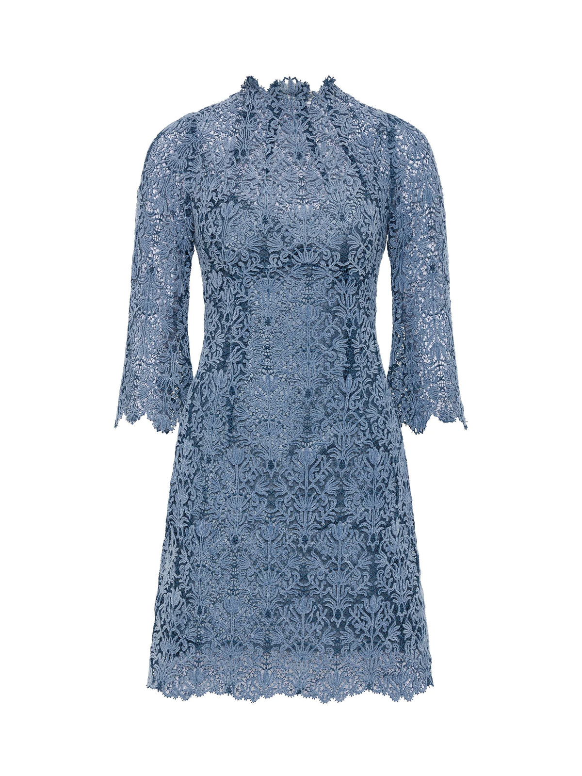 Juliette Mini Dress Pale Blue/Navy