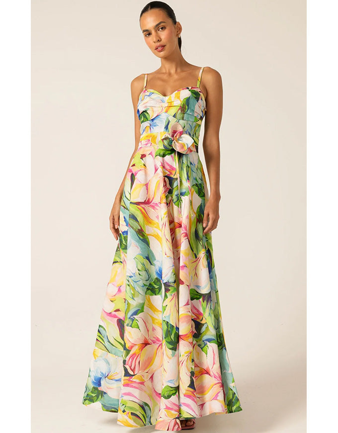 Camille Maxi Dress Watercolour Floral