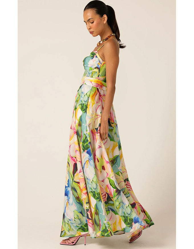 Camille Maxi Dress Watercolour Floral