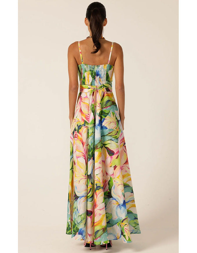 Camille Maxi Dress Watercolour Floral