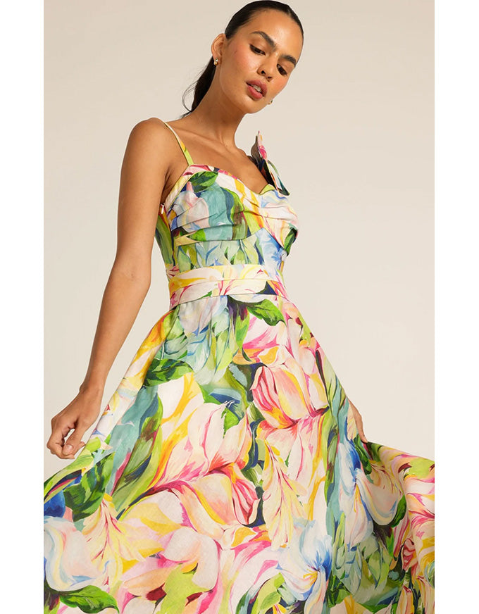 Camille Maxi Dress Watercolour Floral