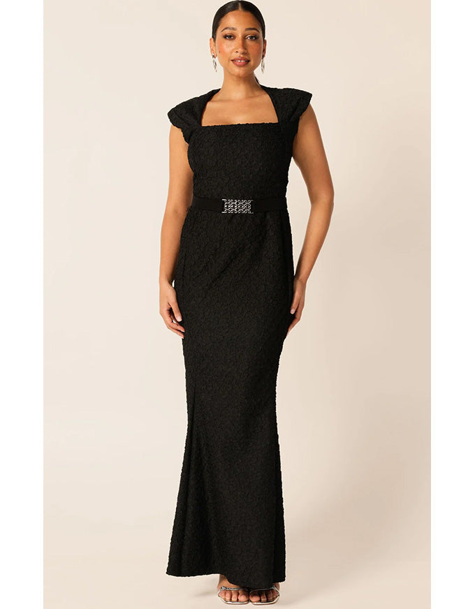 Gala Royale Gown in Black - Australian Made