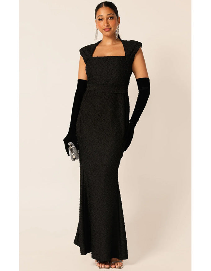 Gala Royale Gown in Black - Australian Made