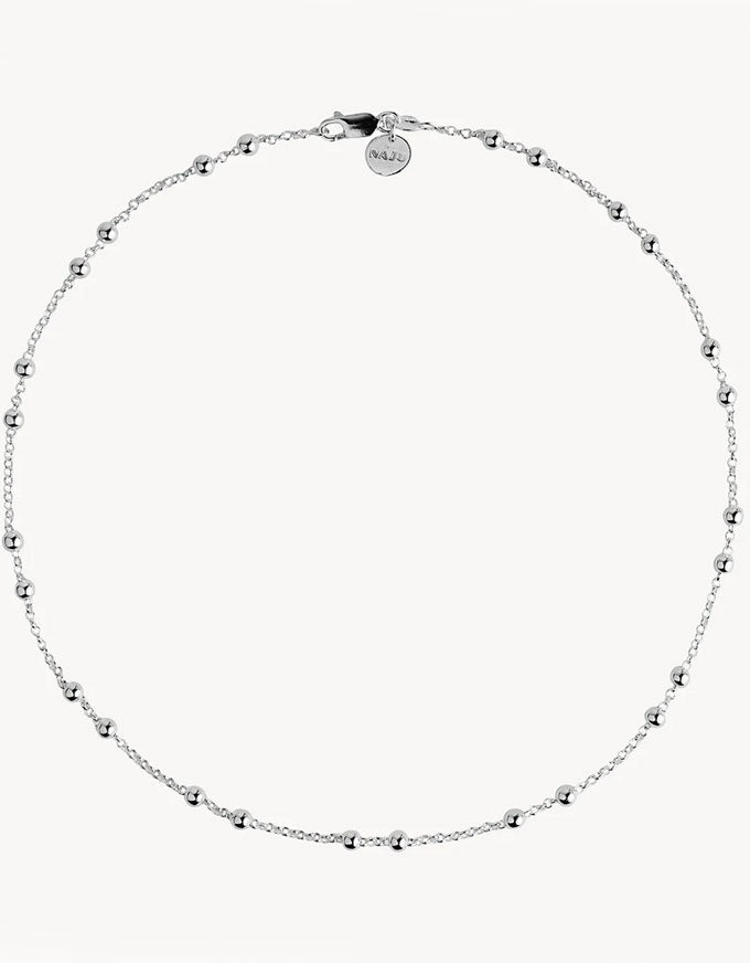 Mattina Silver Necklace 45cm