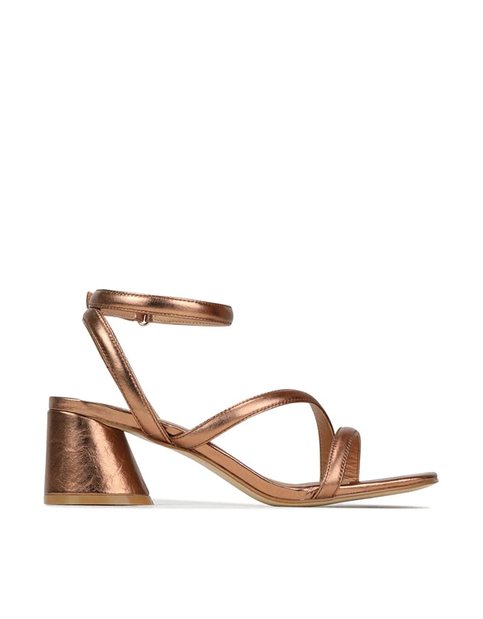 Petricia Heels Copper Metallic – Bombo Clothing - Main Image
