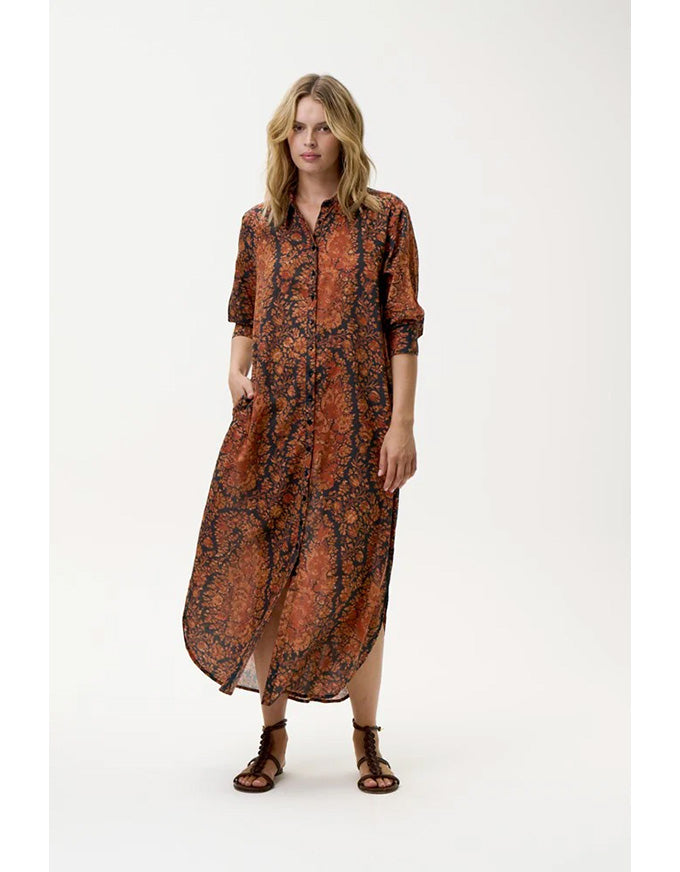 Daisy Dress Salina Cotton Topaz