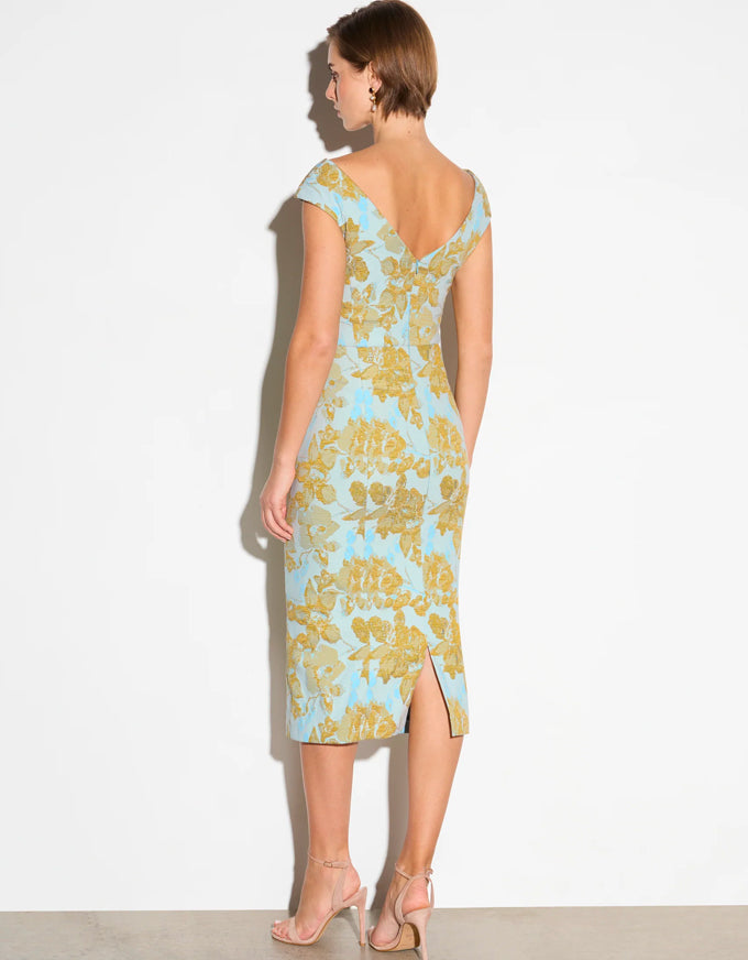 Topaz Dress Mint-Topaz