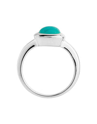 Aura Silver Amazonite Ring