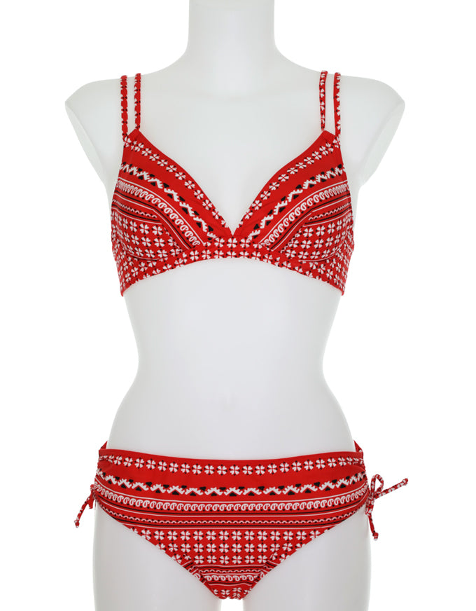 Red Bandana Print Bikini – Bombo Clothing