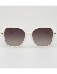Desi Sunglasses - White Linen