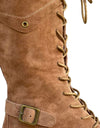 MIKAN Light Choc Suede Boots