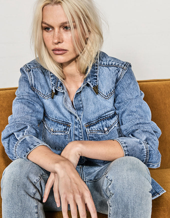 Montana Shirt Western Blue