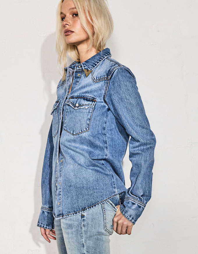 Montana Shirt Western Blue