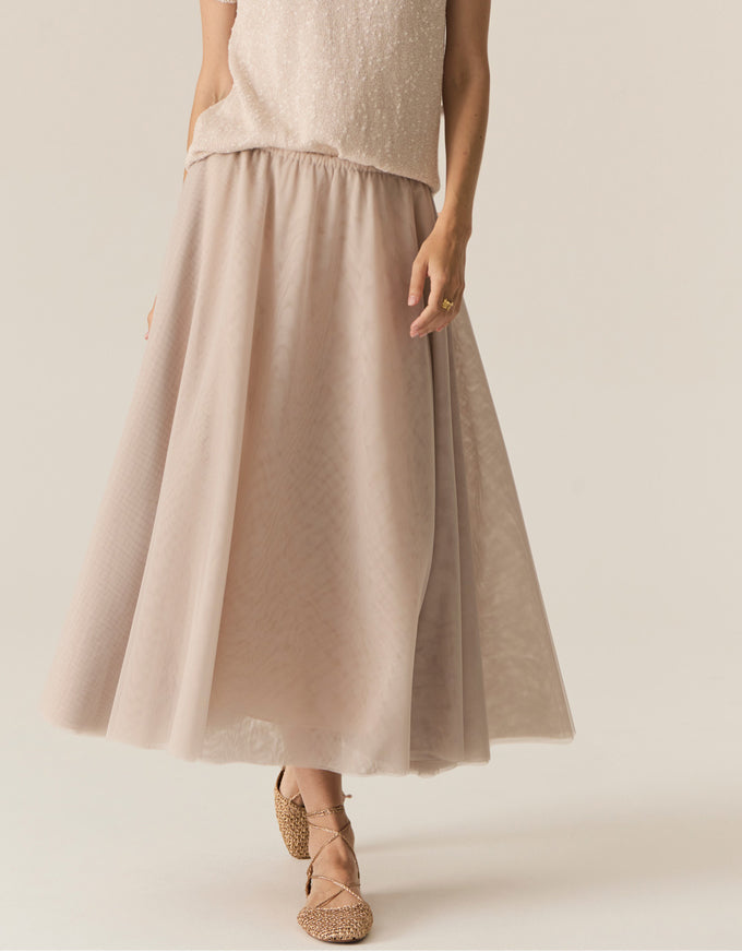 Posay Tulle Skirt Pebble