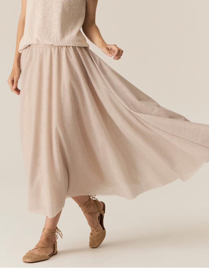 Posay Tulle Skirt Pebble