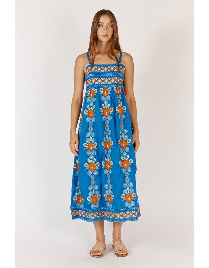 Carlos Sundress Blue
