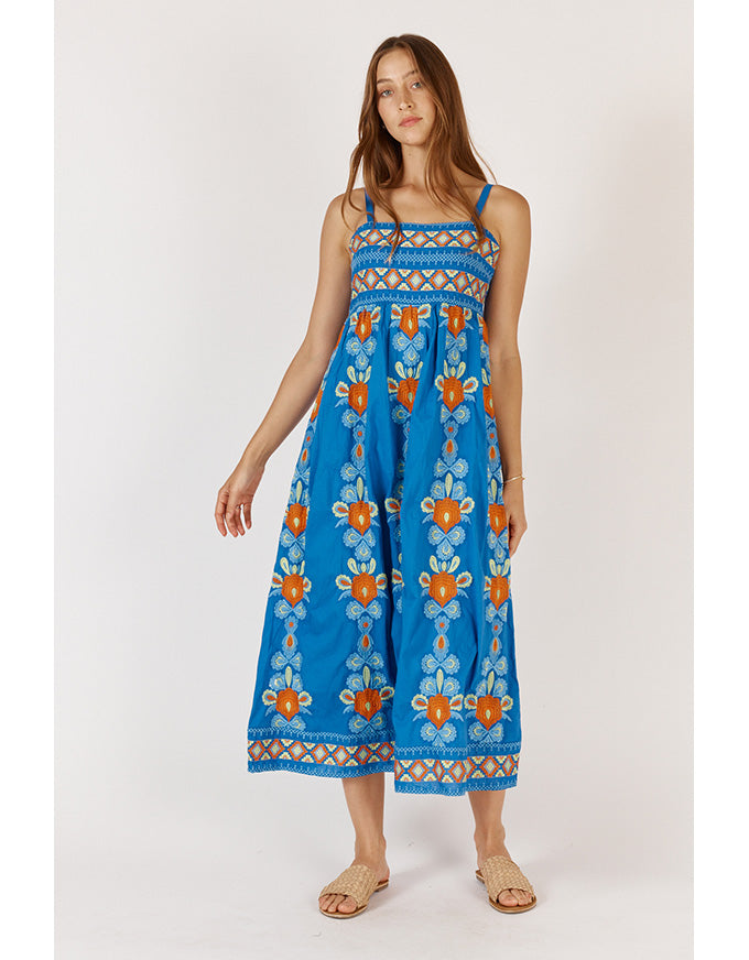 Carlos Sundress Blue