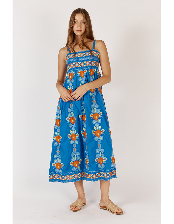 Carlos Sundress Blue