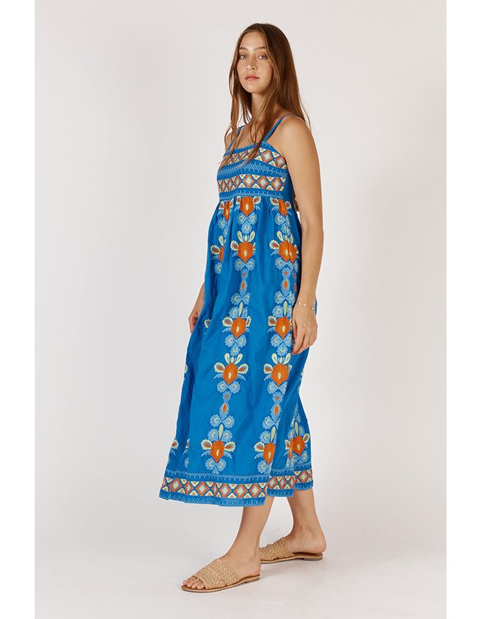 Carlos Sundress Blue