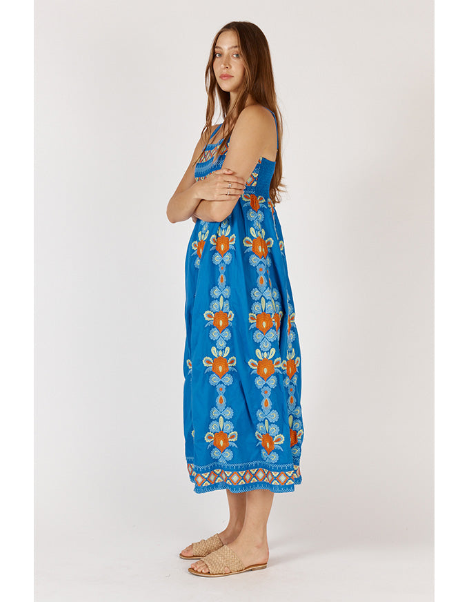 Carlos Sundress Blue
