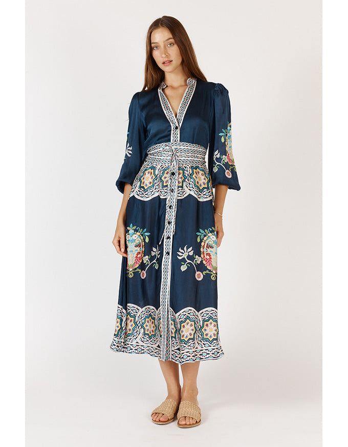 Garcia Maxi Dress Navy