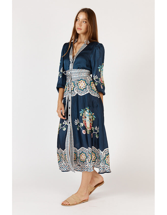 Garcia Maxi Dress Navy