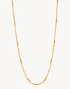 Rod & Link Gold Necklace 60cm