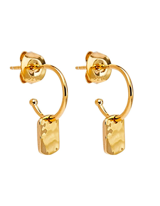 Tigger Gold Earring