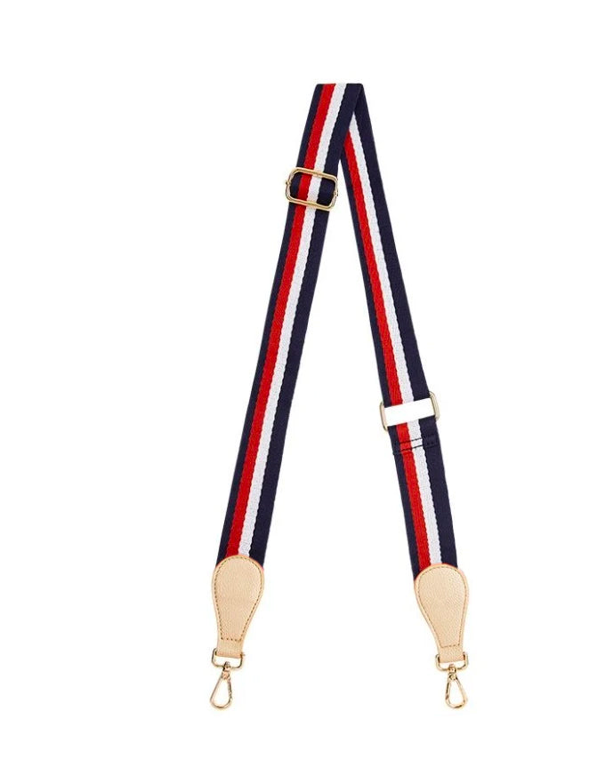 Accent Strap Light Gold (Navy Tri Colour)