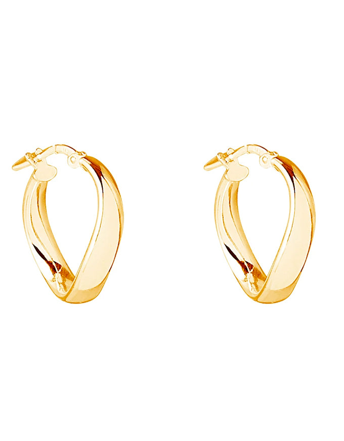 Eddy Hoop Yellow Gold