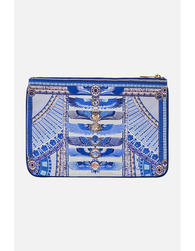 Dancing with Daylight Canvas Clutch