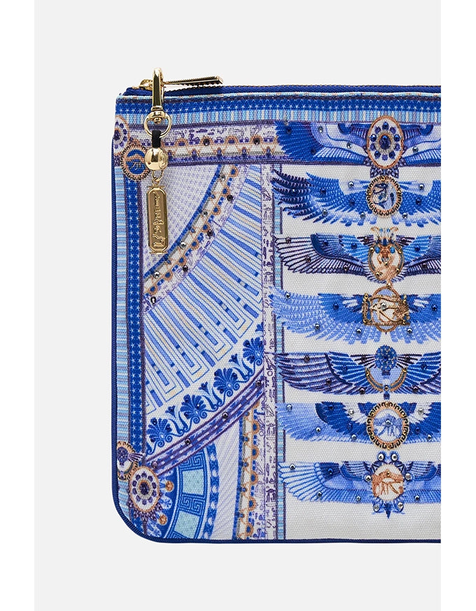 Dancing with Daylight Canvas Clutch