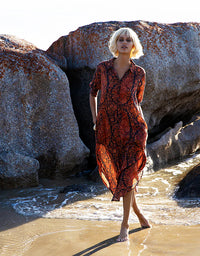 Daisy Dress Salina Cotton Topaz