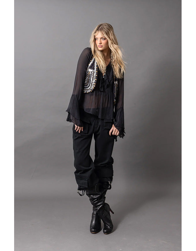 Amour Cargo Pant Black